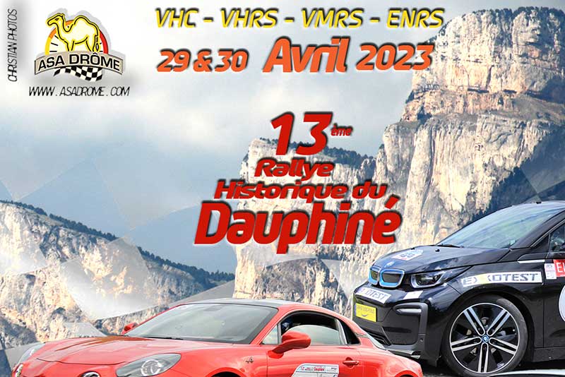 Rallye du Dauphiné VHC-VHRS